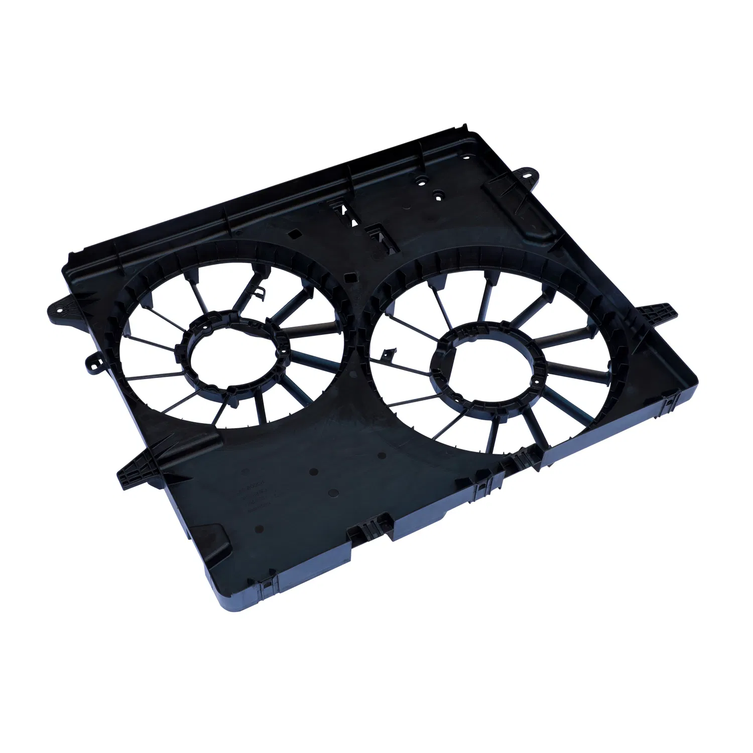 Опорная деталь радиатора охлаждения вентилятора