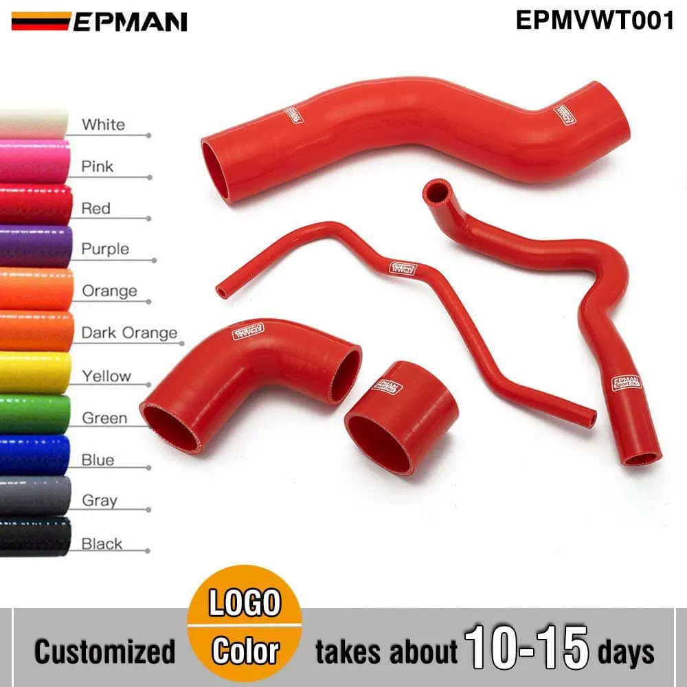 Комплект силиконовых патрубков Epman для VW Golf/Audi A3 1.8T