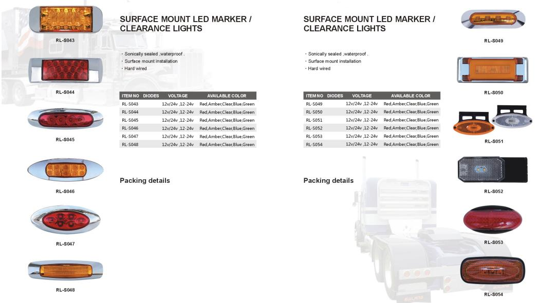 Over 5000 Item Trailer LED Lamp Light Truck LED Light Lamp
