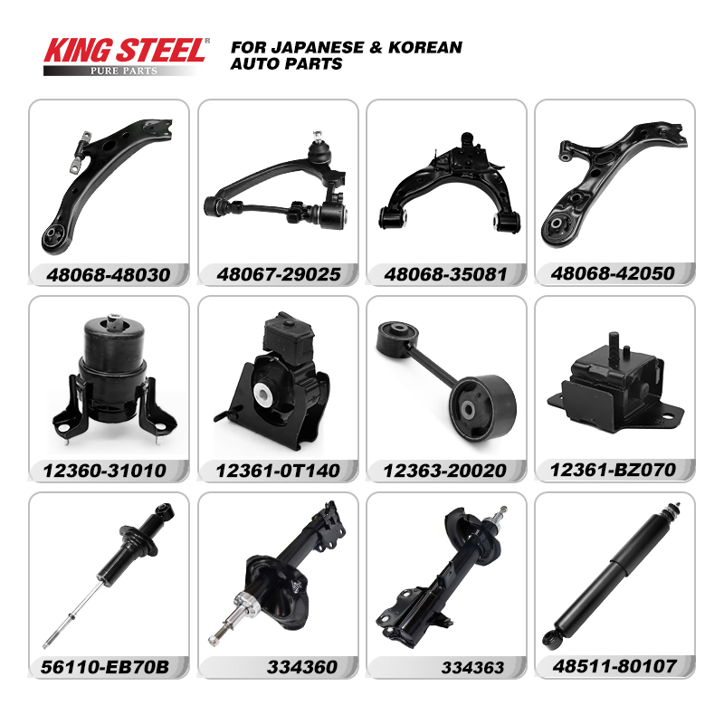 Wholesale China Guangzhou Good Price King Steel Auto Spare Parts for Japan Korean Car Toyota Corolla Hyundai Suzuki Vitara Nissan Auto-Parts