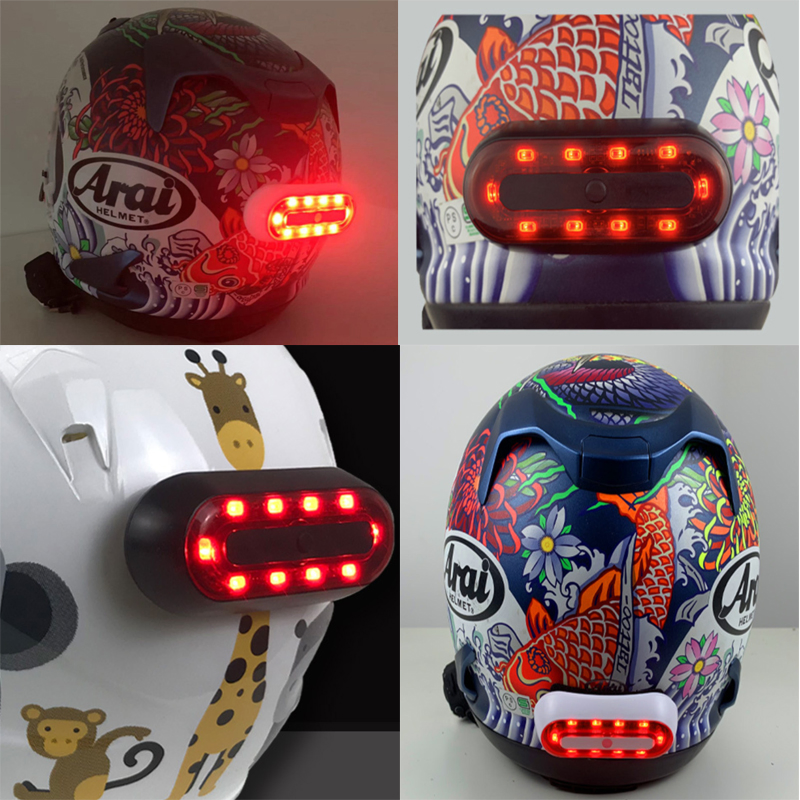 Светодиодный шлем-фонарь для велосипеда и мотоцикла