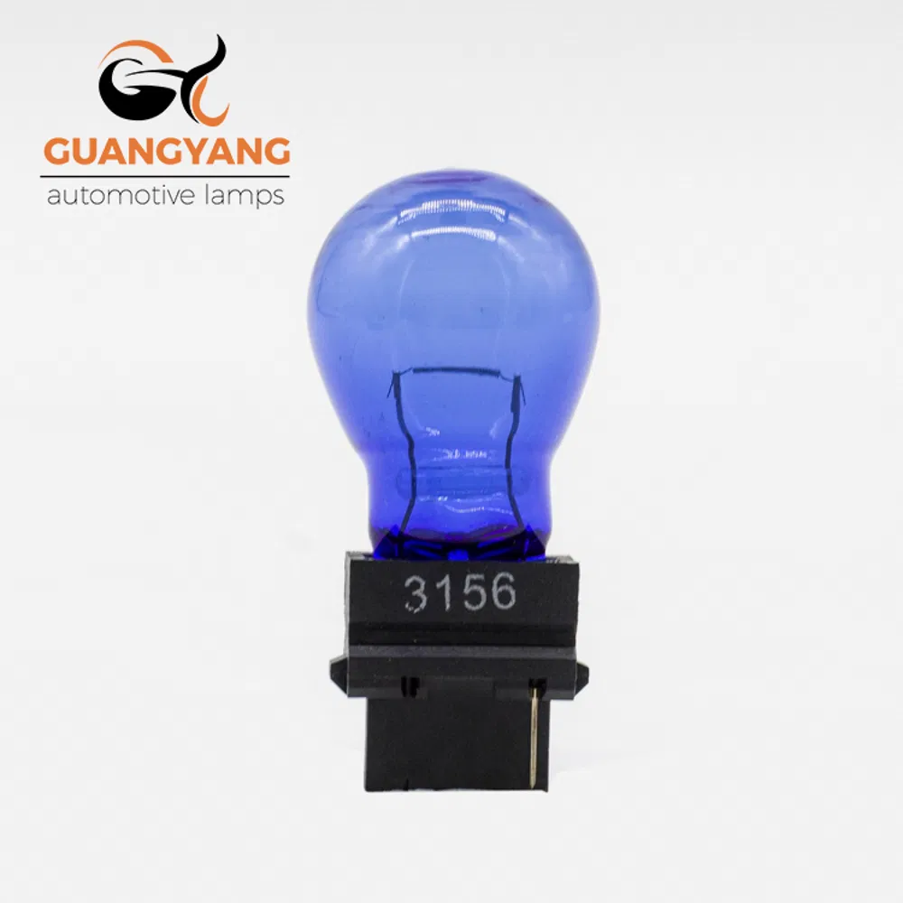 Лампочка поворотника Fagis 3156 3157 12V 21/5W синяя