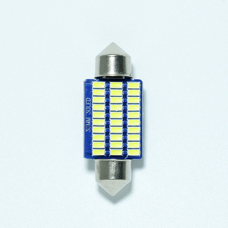 Светодиодная лампа для номерного знака 36мм, двойная