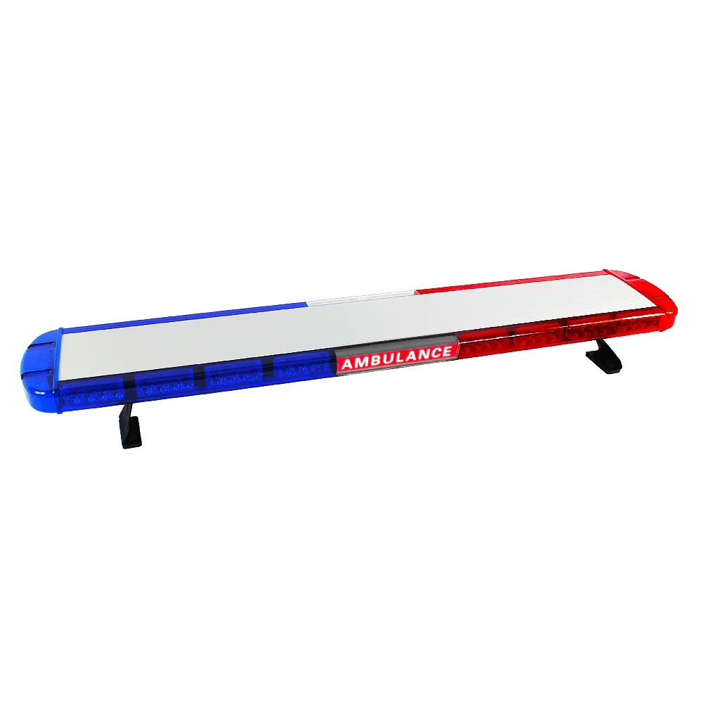 Red Blue Ambulance Warning Lightbars with Siren Speaker 100watts 517LC-Lt
