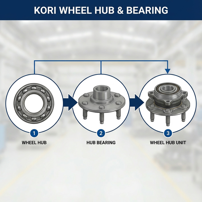 Подшипник ступицы колеса Kori для иномарок