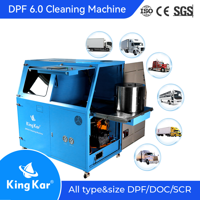 Professional Cleaning DPF Filter and SCR Diesel Particulate Filter Cleaner Machine