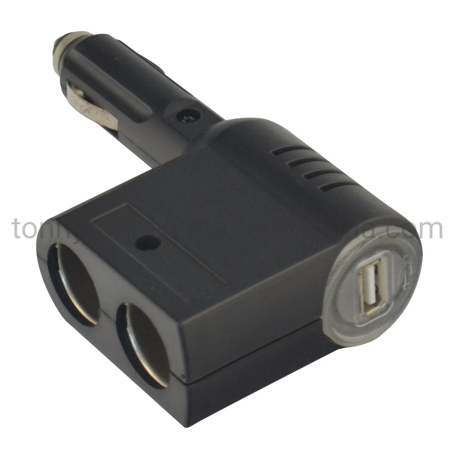 Двойная автомобильная розетка 12В с USB