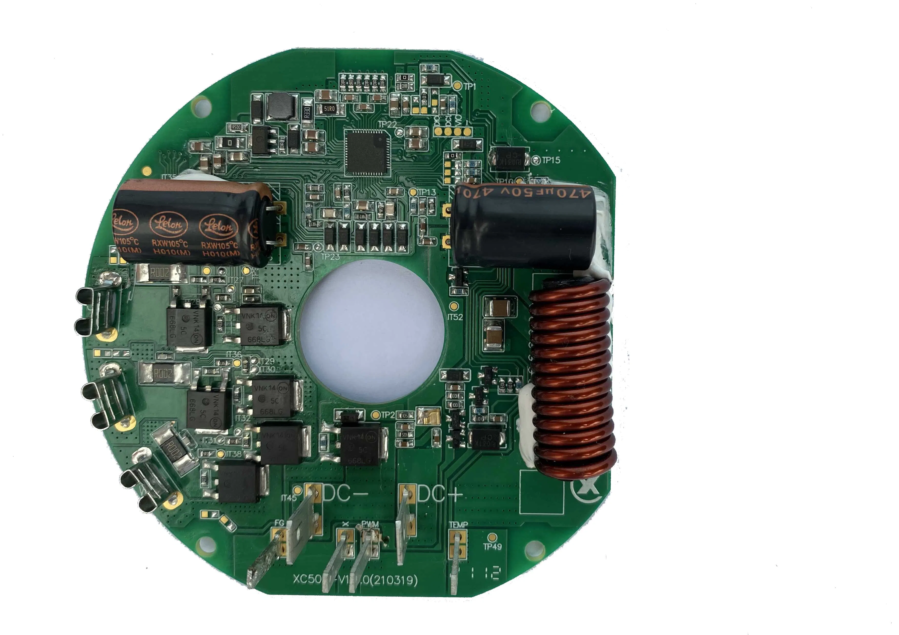 480W 24V 20A Condensing Fan BLDC Motor Control Drive Board for Bus Air Conditioner