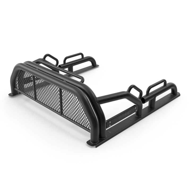 Pickup Truck Rack Black Classic off-Road Sport Roll Bar with Side Rails