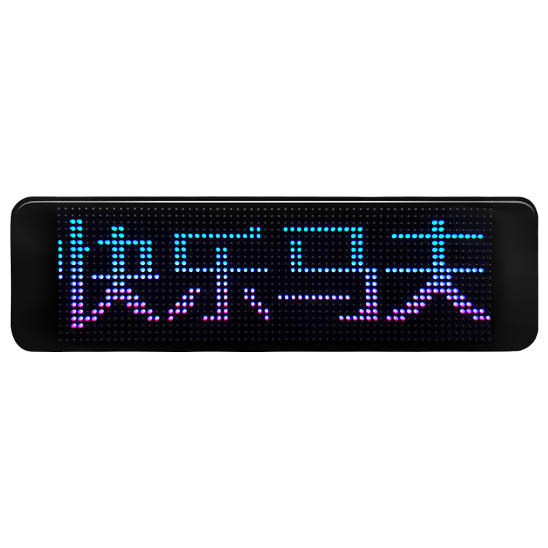 M6 LED Car Panel Flex Car Window LED Sign Display Screen Trucks Eyes Programmable LED Matrix Panel with Remote Control