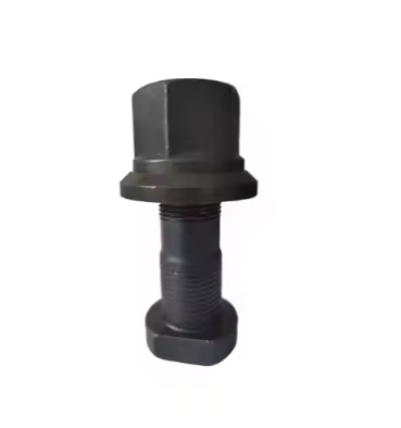 High Strength Black/Galvanized Wheel Fastener Bolt for Benz Truck Parts