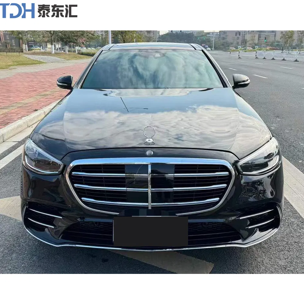 Upgrade W221 2006-2013 to W223 S450 MB S63 2024 Style Car Body Kit New Door Panel Hood Fenders Lights Bumpers Side Skirts