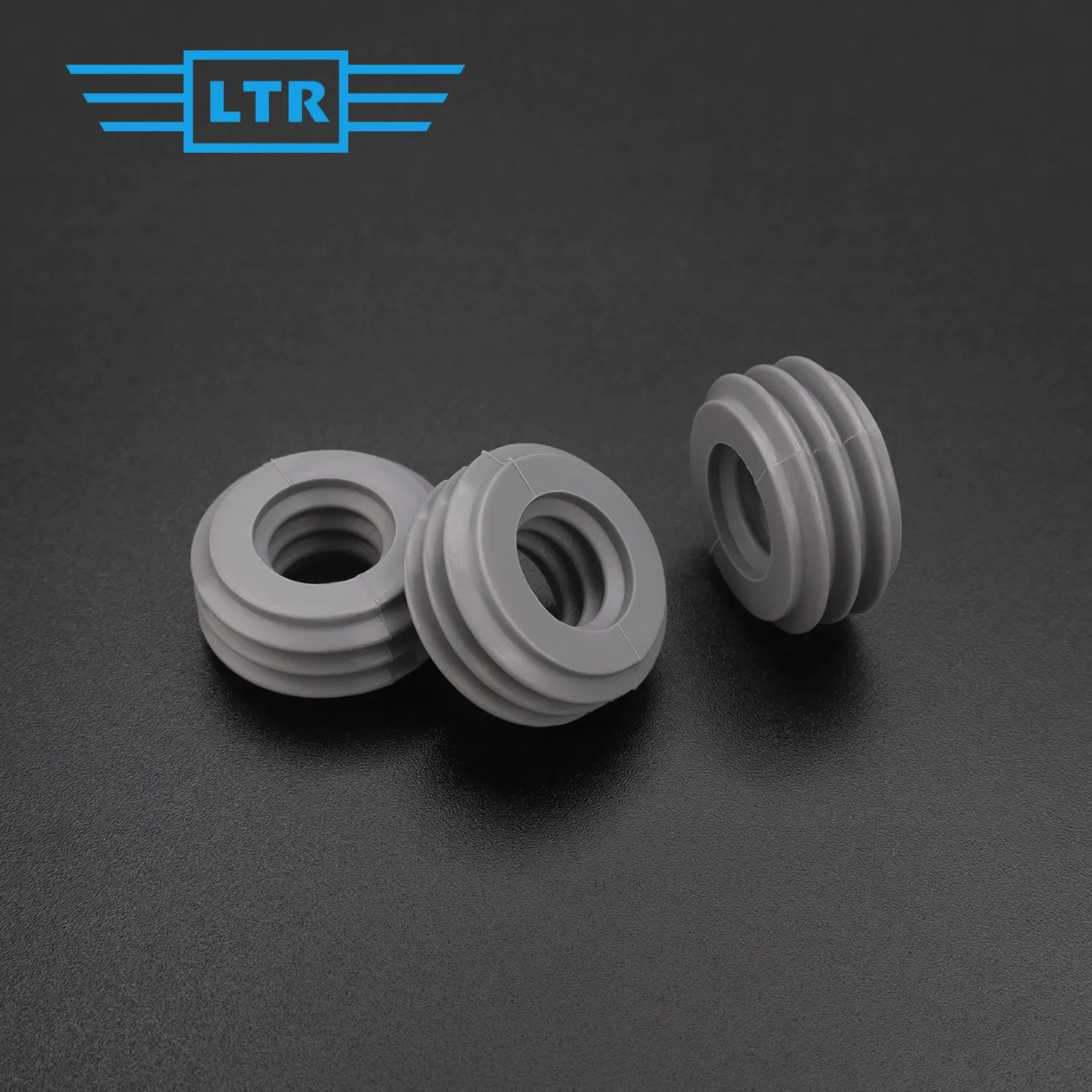 Customized NBR, FKM, EPDM, Silicone Rubber Grommet Protective Coil Cable Wire Protective Ring