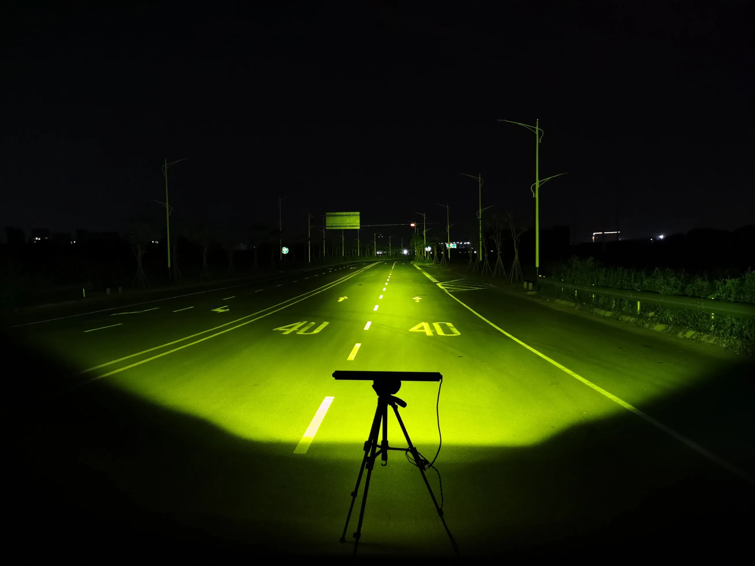 Светодиодная LED-панель для авто 12-50 дюймов, желтая