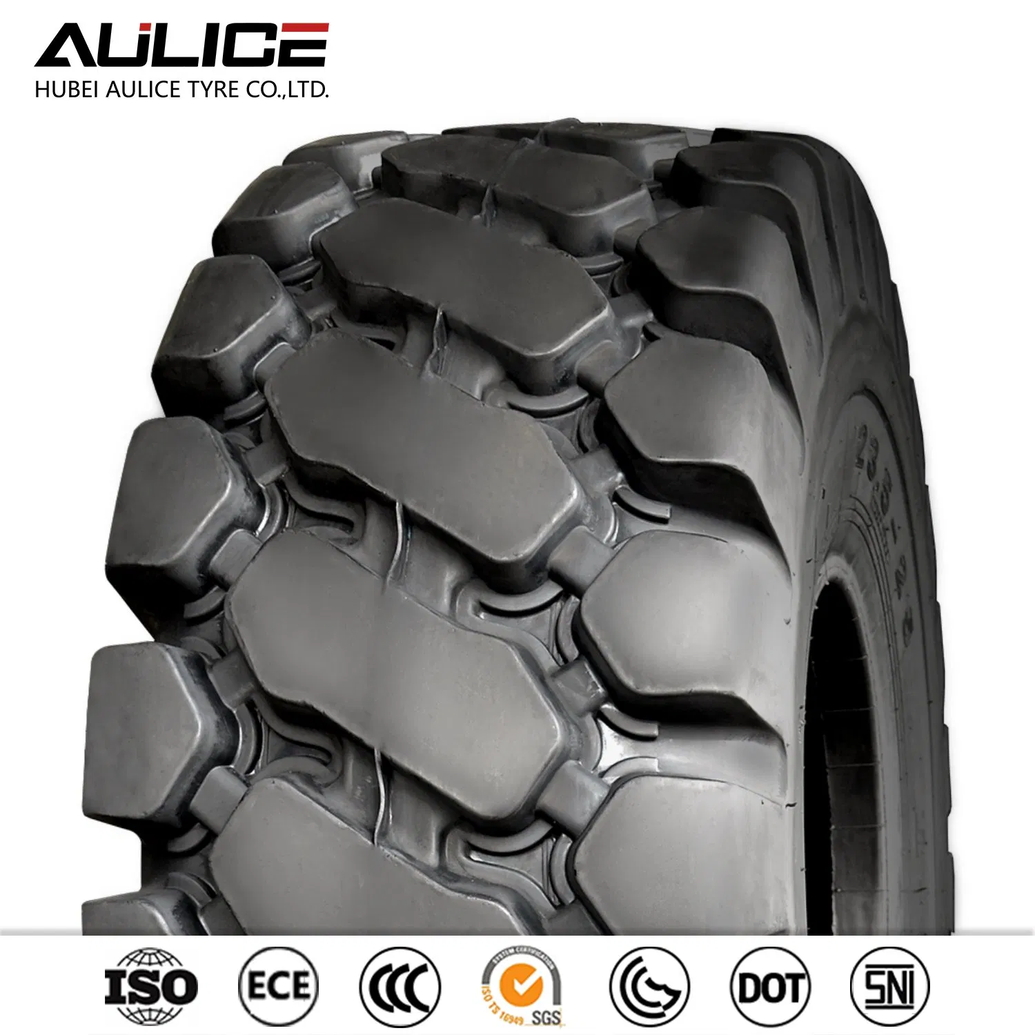 23.5-25 Off road truck tyre, New E-4/L-4 AULICE OTR tyres factory bias OTR inner tube