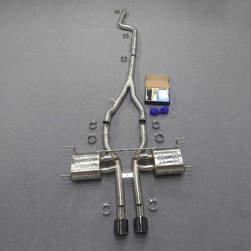 Кастомный спортивный глушитель Catback для Jaguar F-Type 2.0t