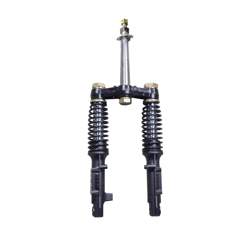 Electric Vehicle Front Fork External Spring Shock Absorber Front Wheel Steering Assembly