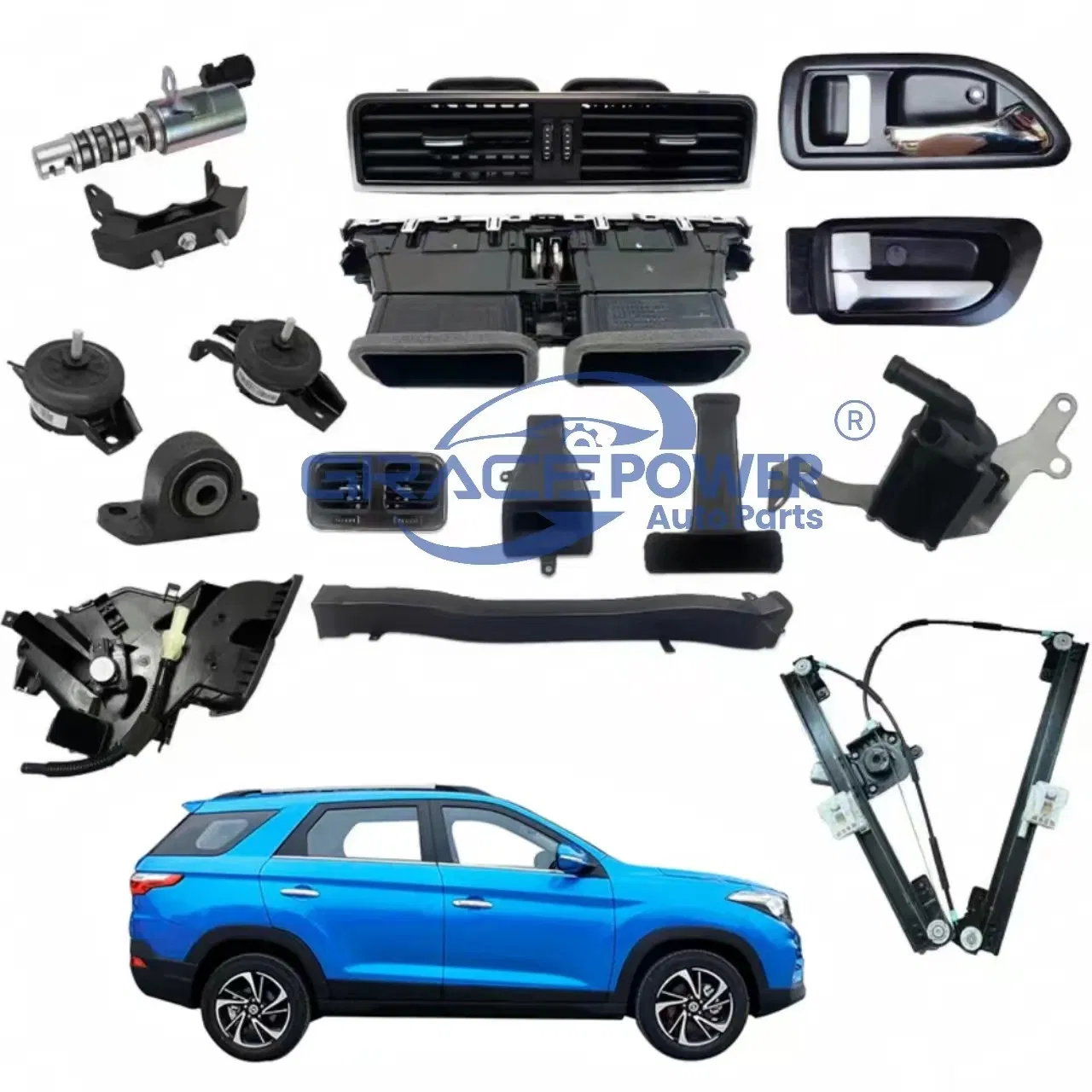 Good Performance Auto Parts OE 4121010-Fk02 Left Headlight for Dongfeng Dfsk Fengguang / Glory S560