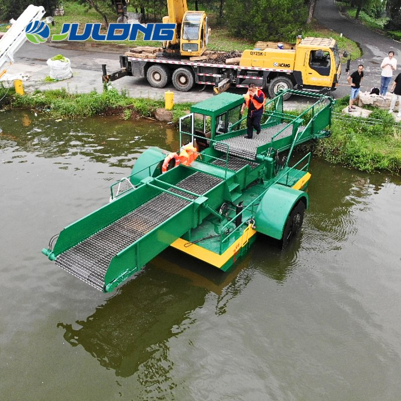 Автоматическая лодка-косилка для водорослей JULONG JLAWH110