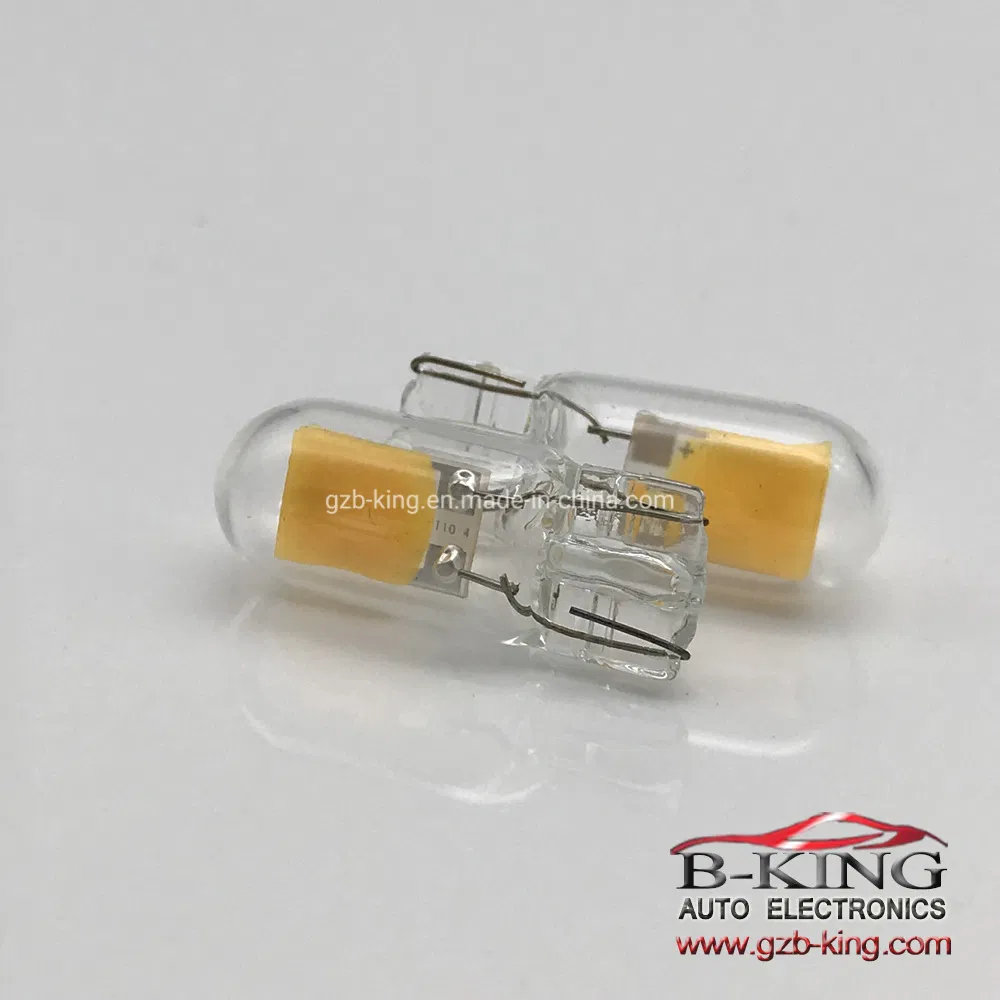 Светодиодная лампа T10 W5W 194 COB для авто