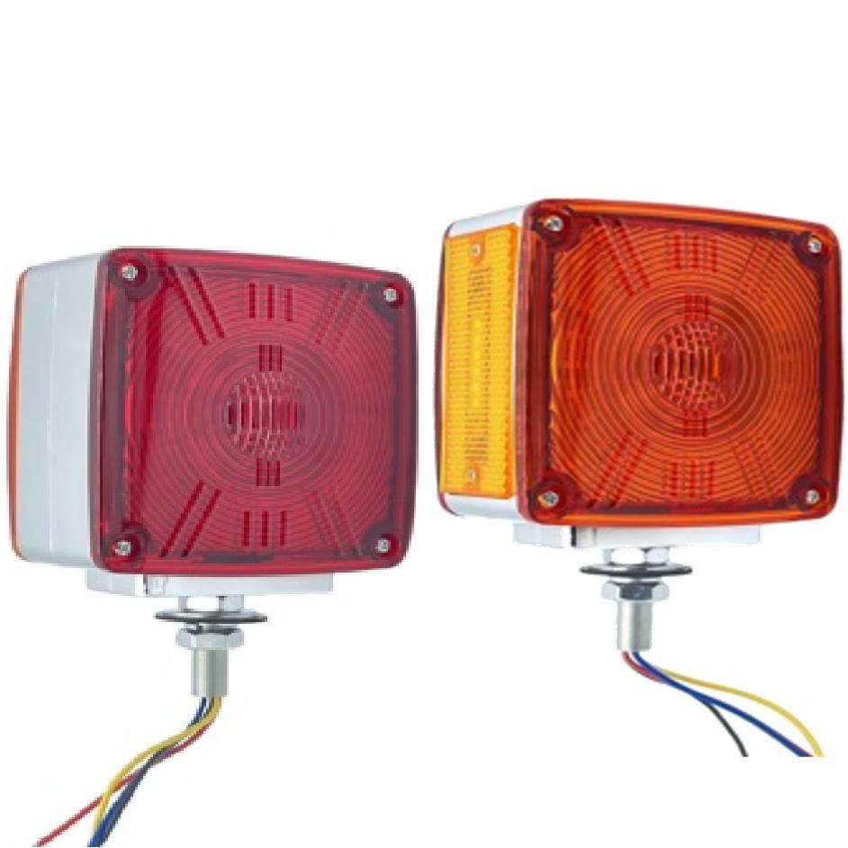 Двухсторонний стробоскоп Amber Red для грузовиков