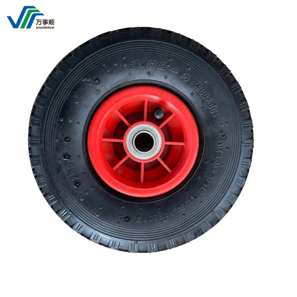 OEM New Trolley Air Tyre Wheel Barrow Tire for Industrial Ind/Agricultural/Pneumatic 300-4