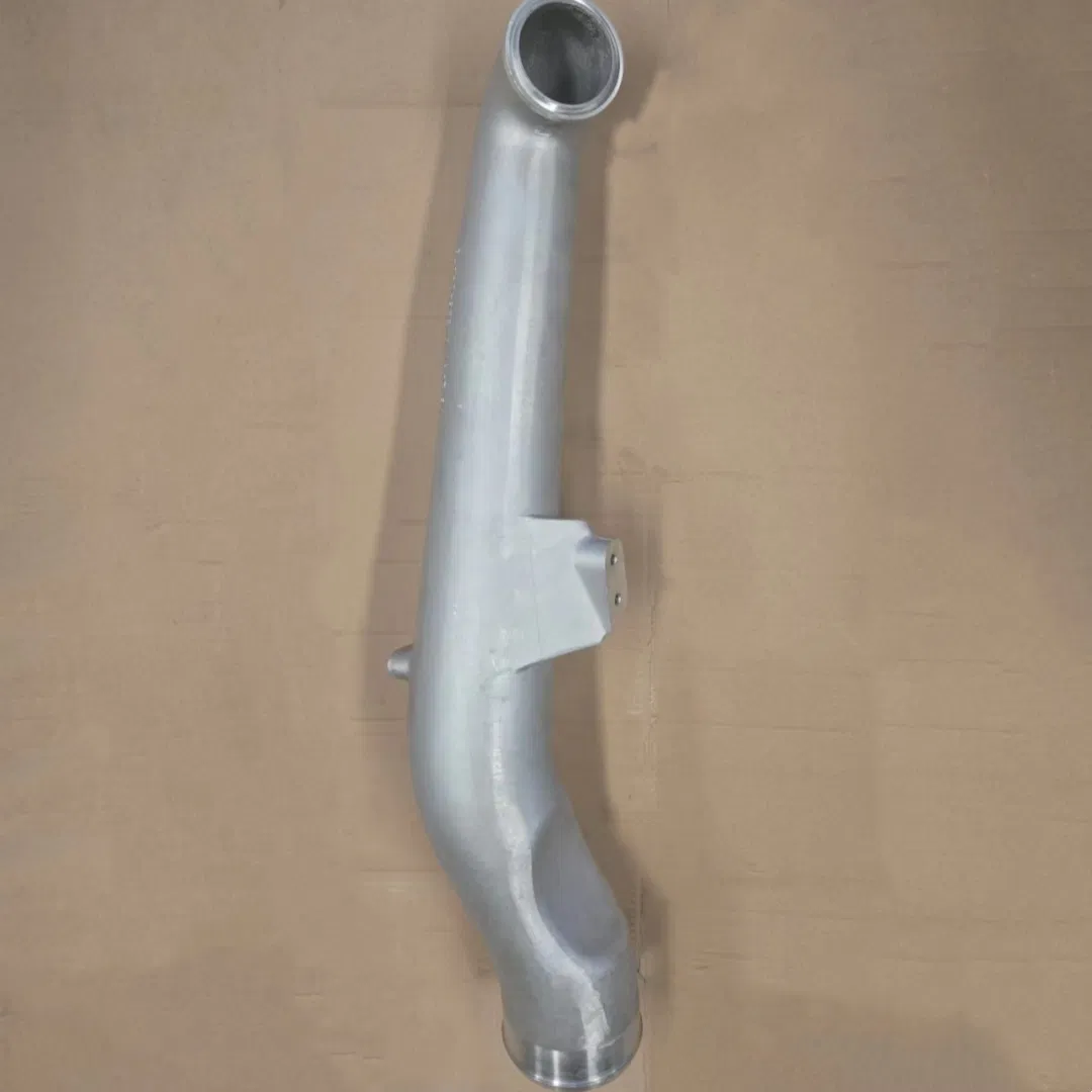 Алюминиевый патрубок турбокомпрессора VG1246110156A/B для HOWO A7