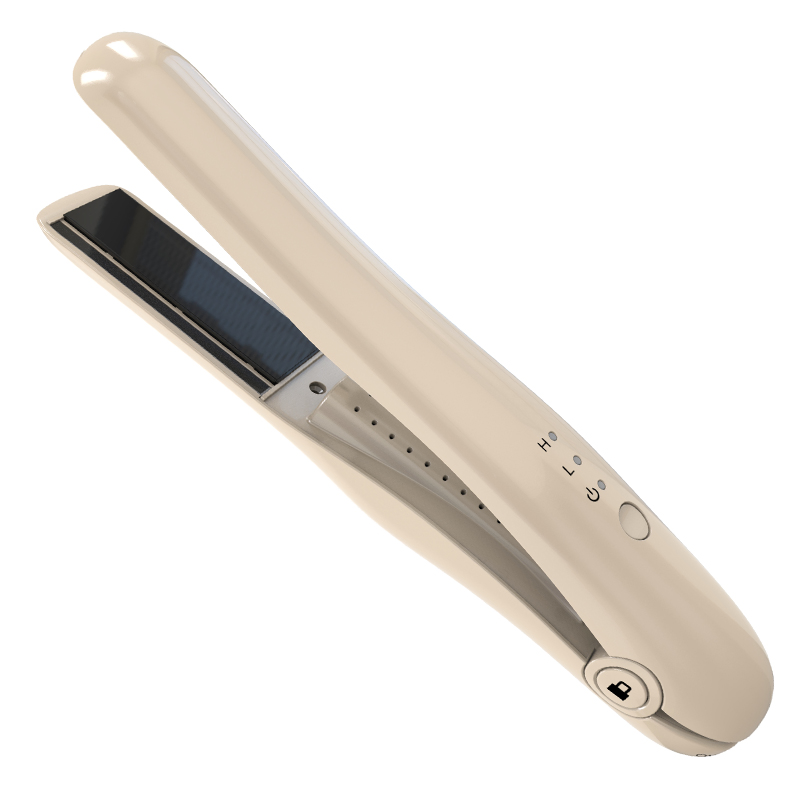 Bidisco Wireless Ceramic Flat Iron LED Electric PTC PRO Nano Titanium Flat Iron
