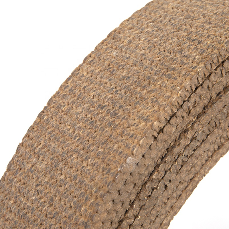 Brown Color Non-Asbestos Woven Resin Brake Lining Roll