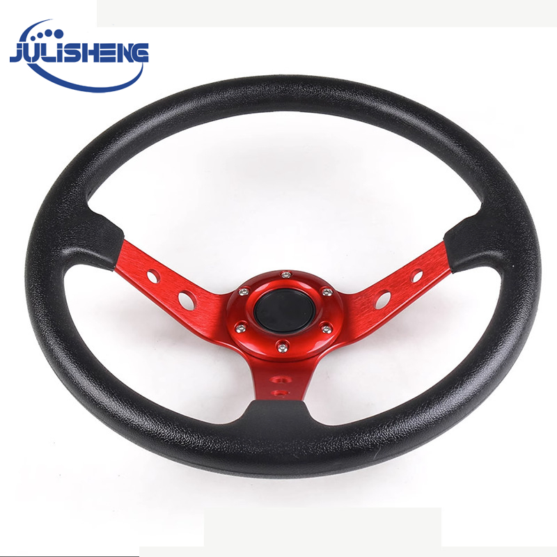 Automobile Parts Car Steering Wheel Customized Shape Color