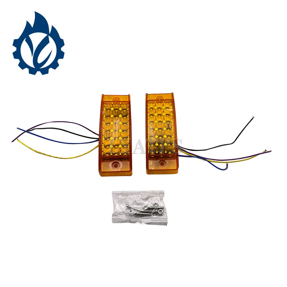 Боковые габаритные фонари для грузовика, желтые