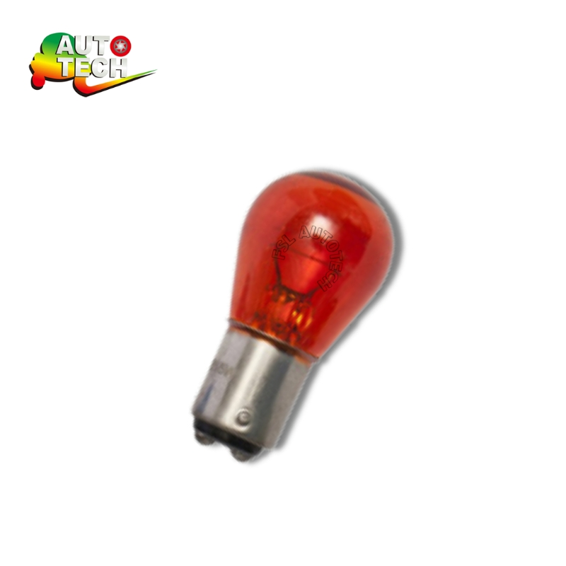 Галогеновая лампа P21W BA15D 12В 21Вт для поворотников