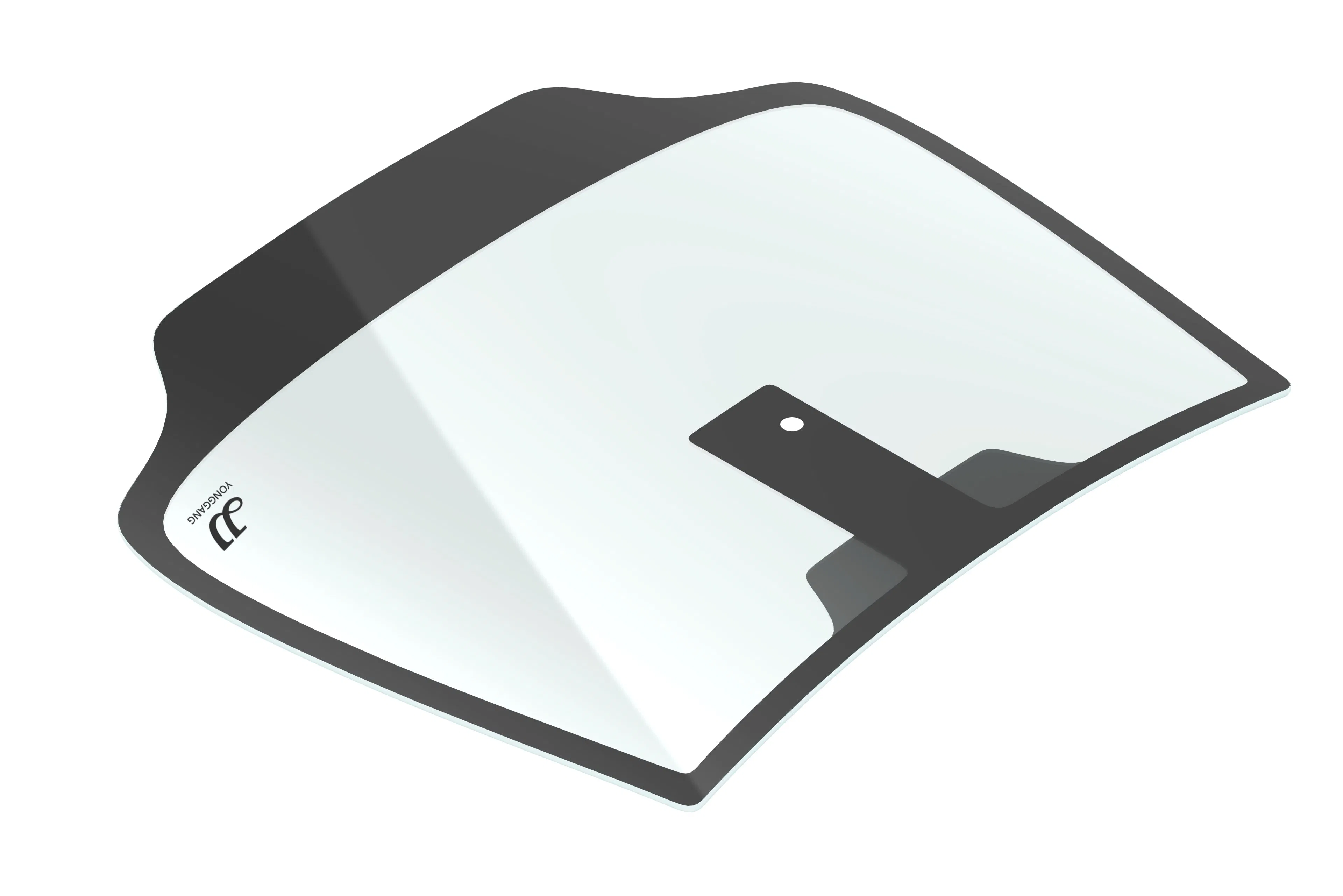 Customized Clear High-Temperature Resistant Tempered Commercial Glass for Display Car to Film