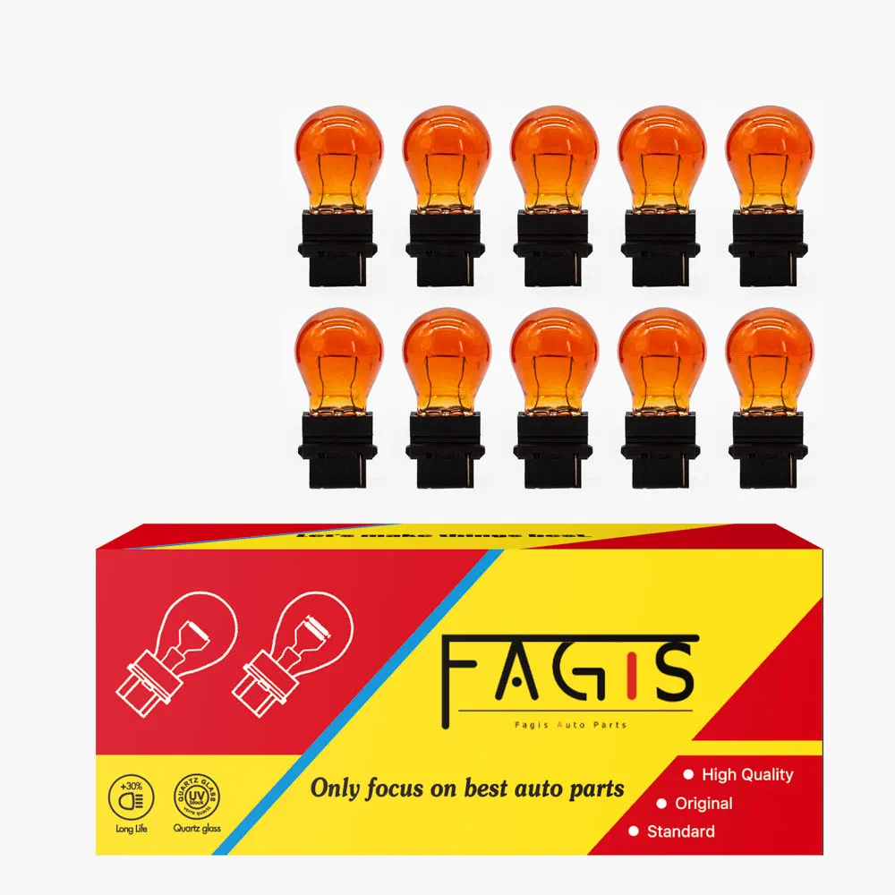 Лампочка автомобильная 3156 12V 21W янтарная