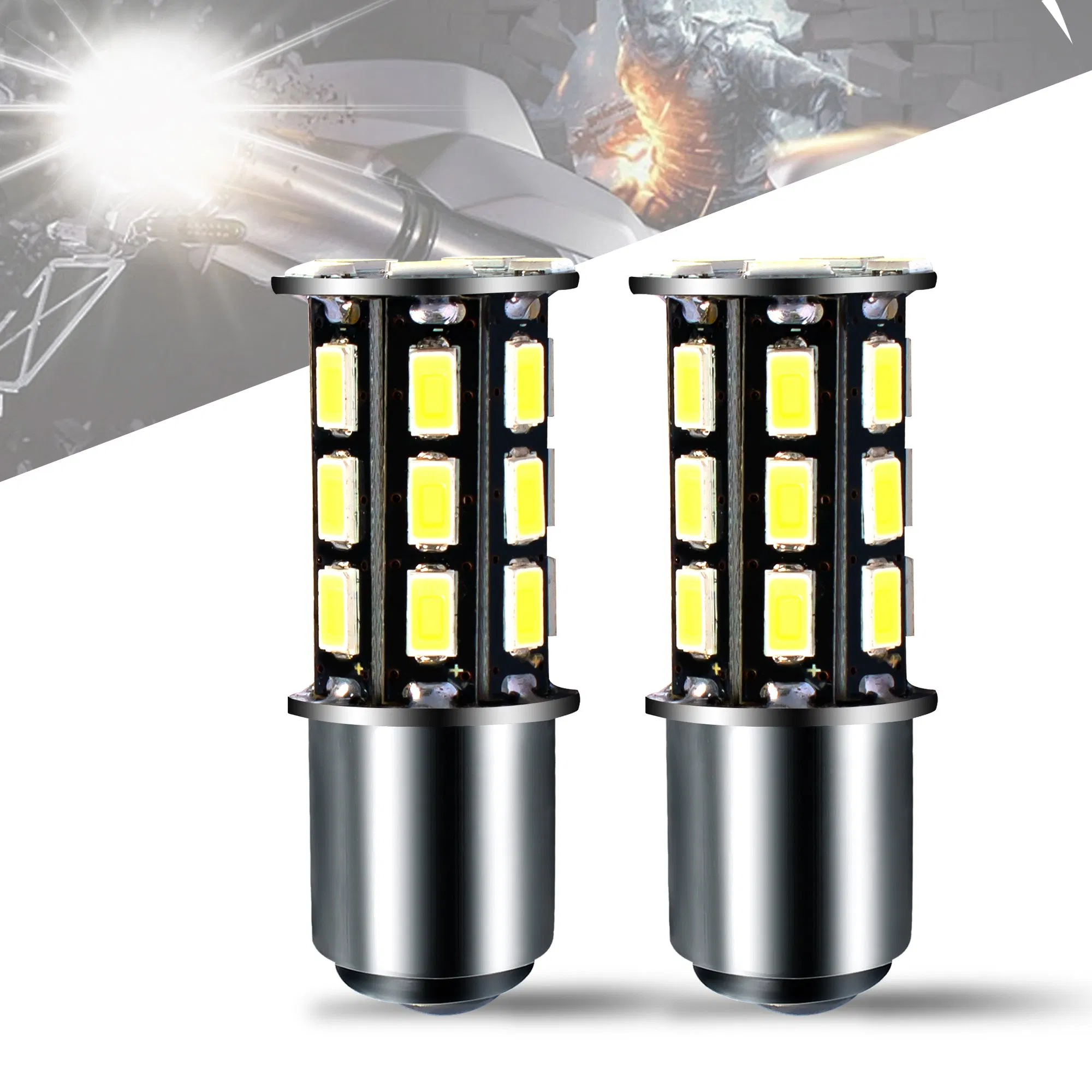 Светодиодная лампа поворотника 1157 5730 27 с Canbus