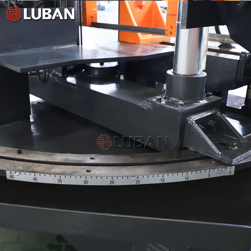 LUBANSAW GB4235X, металлическая угловая ленточная пила 45°