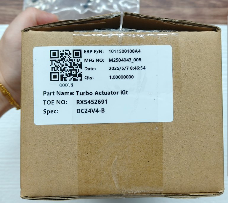 Электроактуатор турбины 5452691 для Paccar MX10 MX13 EPA17