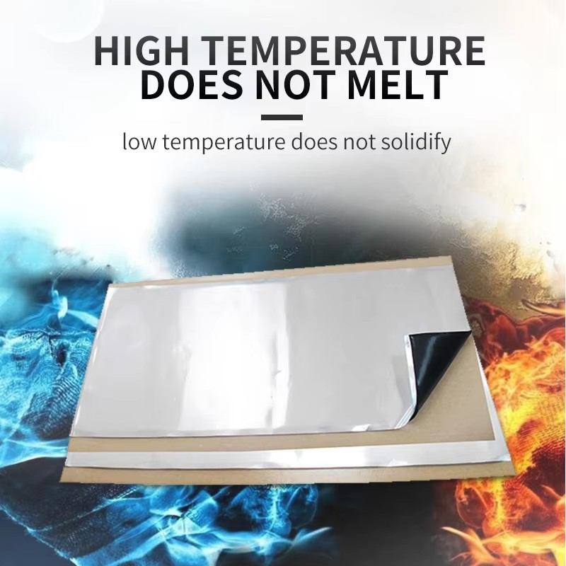 Automobile Sound Absorbing Sheet Butyl Sound Deadener Flame Retardant Fire Sound Absorbing Sheet
