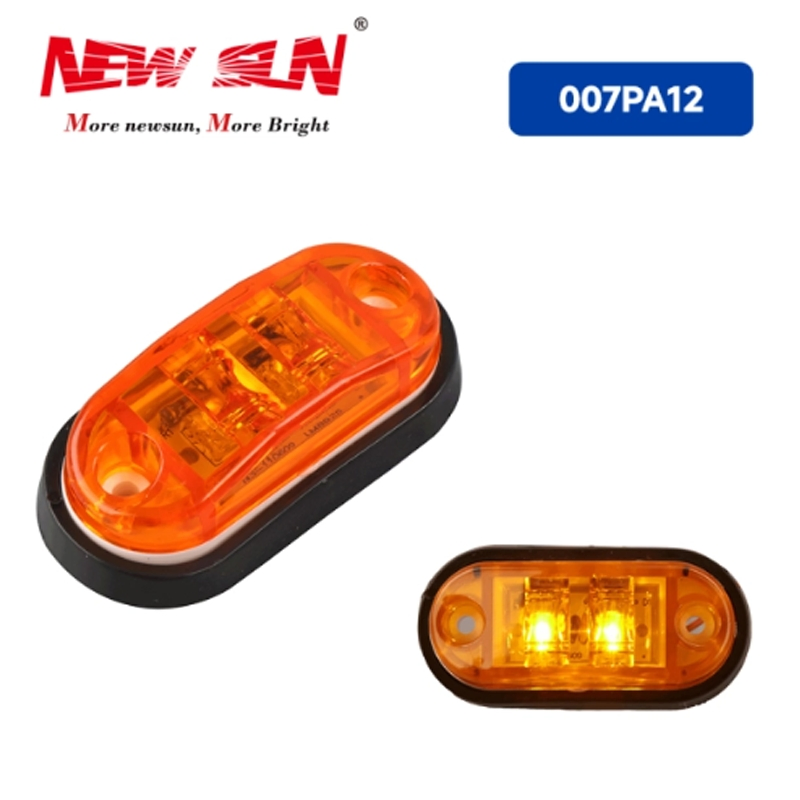 LED Truck Trailer 2LED Clearance/Side Marker Signal Light
