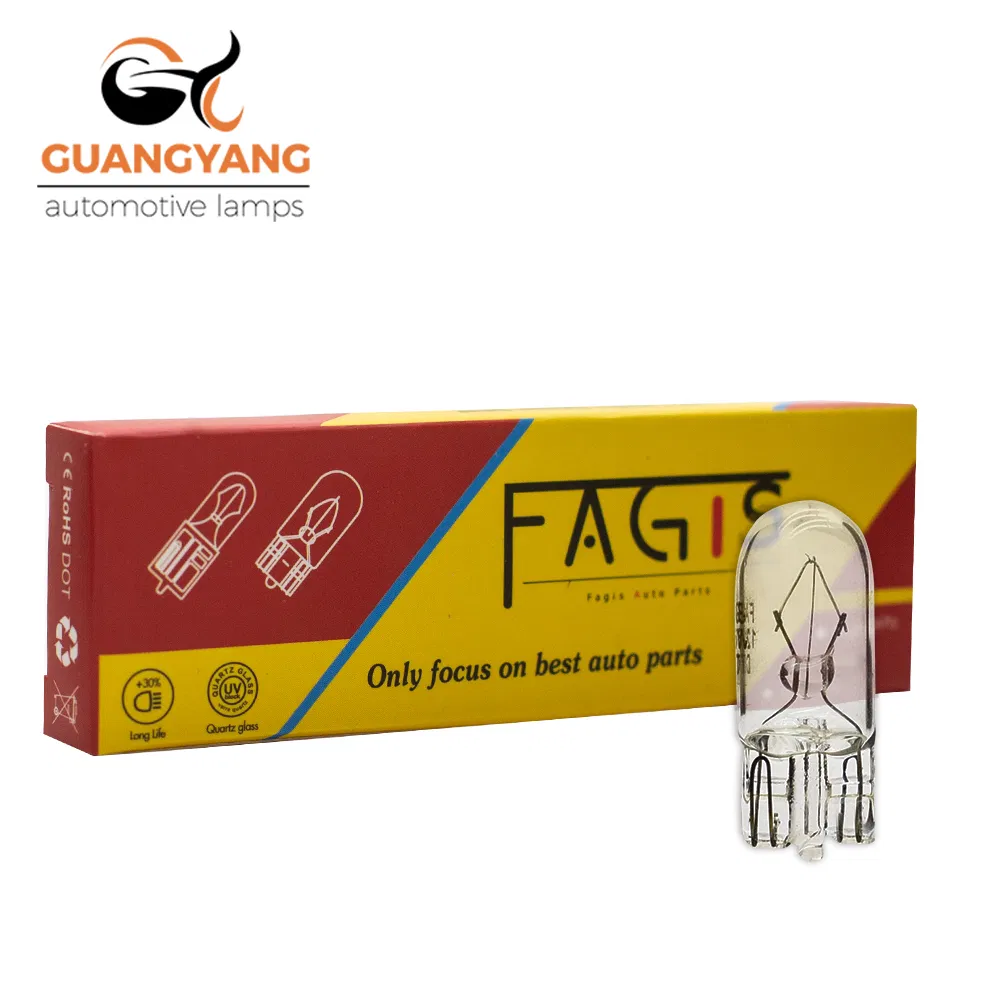 Лампы автомобильные W5W 24V 5W T10 белые