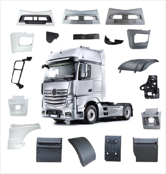 for Mercedes Benz Actros MP4 Atego Truck Body Parts New Model More Than 500 Items