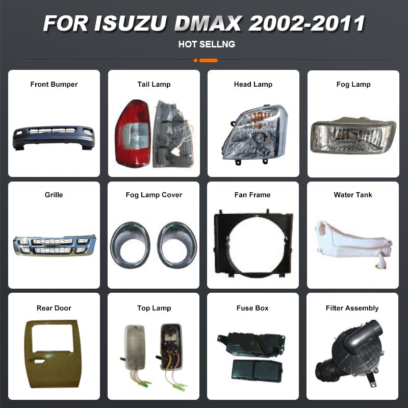 Perfectrail 4X4 Car Accessories Auto Spare Parts for Isuzu D-Max Pickup