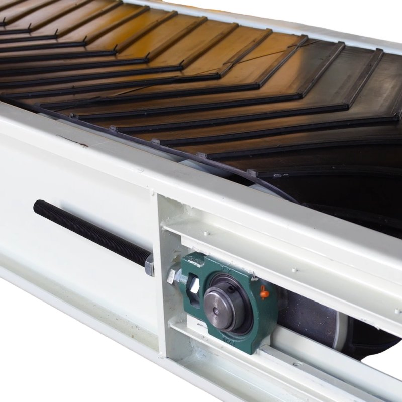 Мобильный ленточный конвейер для пищевой промышленности