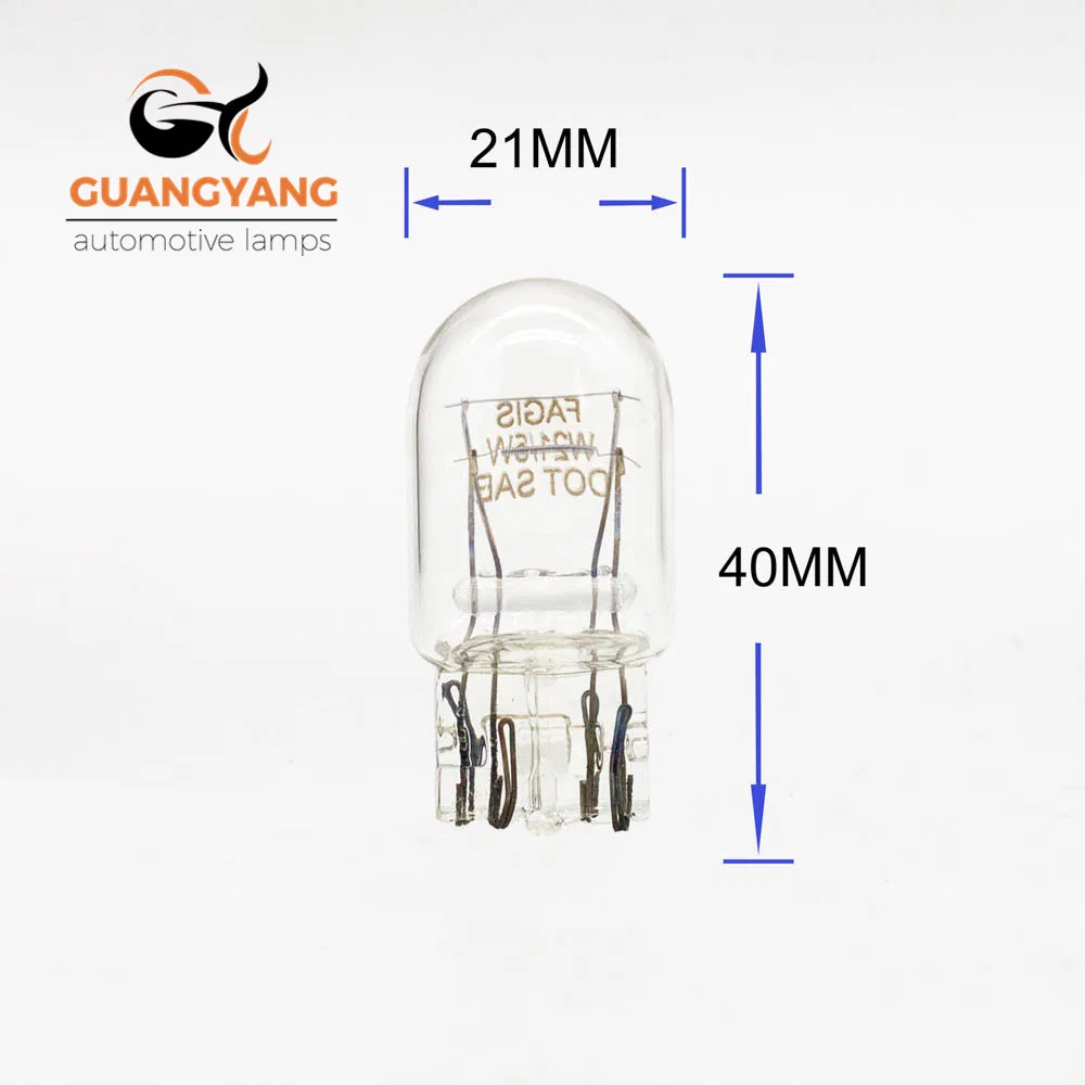 Лампа газовая T20 12V 21/5W 7443 для стоп-сигнала