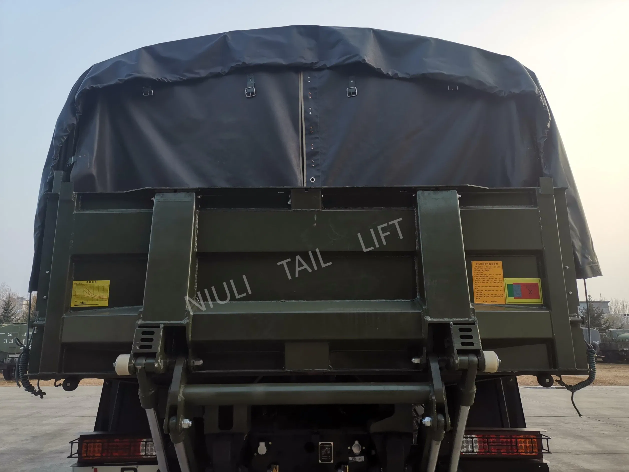 Aluminum Pickup Truck Van Liftgate Gate Tail Lift with Folding Platform 3000kg