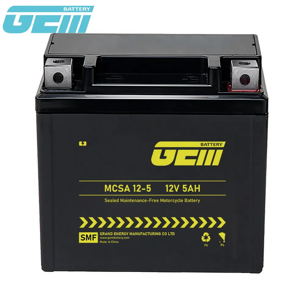 Аккумуляторная батарея 12В 5-12Ач для мотоцикла