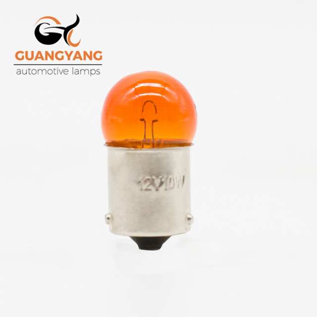 Галогенная лампа G18 24V 10W Amber для авто