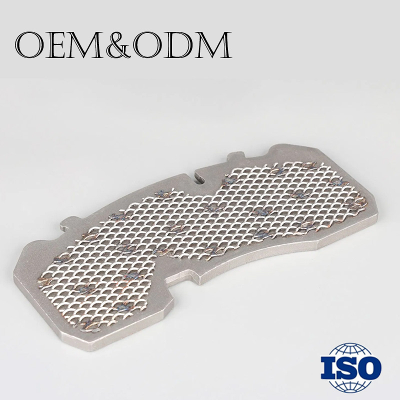 Auto System Disc Steel Weld Mesh Metal Backing Cast Iron Brake Pad Back Plate