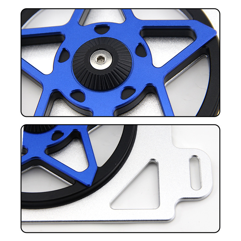 CNC Motorcycle Five-Pointed Star Radiator Mesh Belt Fan for YAMAHA Nmax Nvx_Aerox