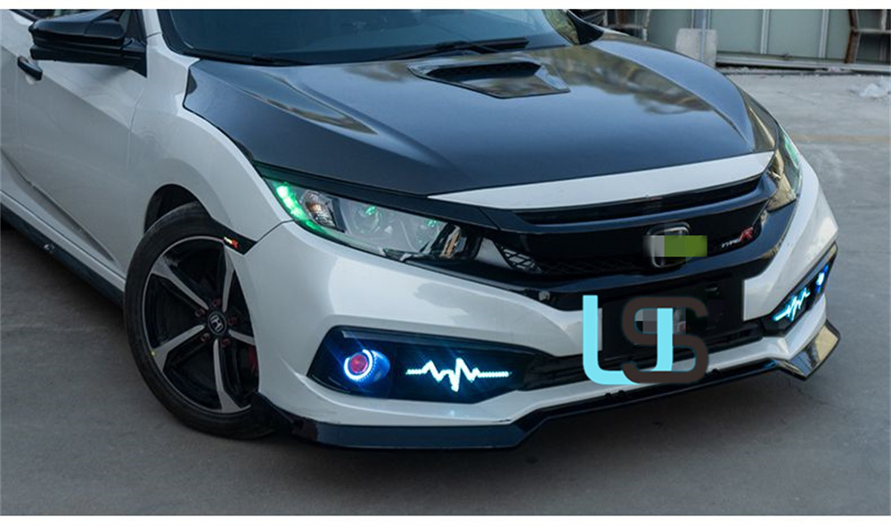Противотуманные фары DRL для Honda Civic 2016-2018